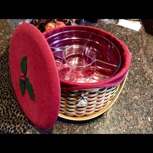 Christmas longerberger basket